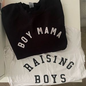 Boy Mom Tee & Sweatshirt